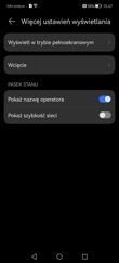Ustawienia wyświetlania, tryb dla seniora, wiele okien