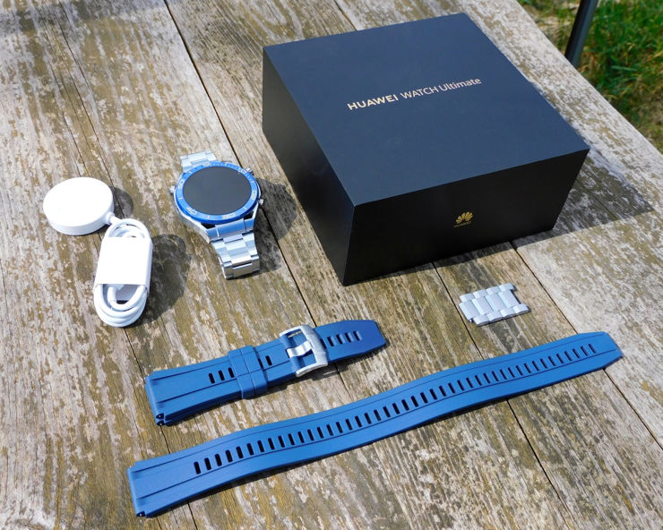Huawei Watch Ultimate - zawartość pudełka
