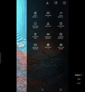 Huawei Mate X6 interfejs aparatu po rozłożeniu