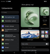 Elementy Interfejsu i ustawień