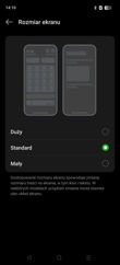 Interfejs Realme 14 Pro+