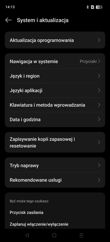 Interfejs Realme 14 Pro+