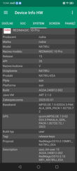 Listing Device Info HW