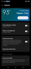 Nubia Red Magic 10 Pro - wybrane elementy ustawień