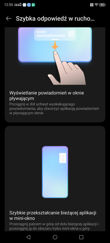 Nubia Red Magic 10 Pro - wybrane elementy ustawień