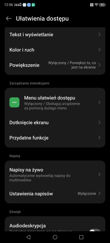 Nubia Red Magic 10 Pro - wybrane elementy ustawień