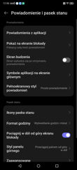 Nubia Red Magic 10 Pro - wybrane elementy ustawień