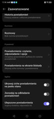 Nubia Red Magic 10 Pro - wybrane elementy ustawień
