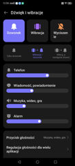 Nubia Red Magic 10 Pro - wybrane elementy ustawień