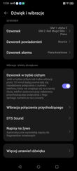 Nubia Red Magic 10 Pro - wybrane elementy ustawień
