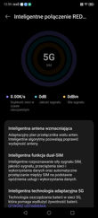 Nubia Red Magic 10 Pro - wybrane elementy ustawień