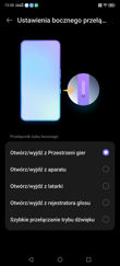 Nubia Red Magic 10 Pro - wybrane elementy ustawień