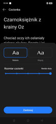 Realme 14 - elementy intefejsu
