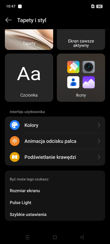 Realme 14 - elementy intefejsu