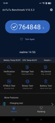 Realme 14 5G - wyniki AnTuTu
