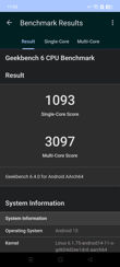 Realme 14 5G - wyniki Geekbench