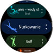 Dyscypliny sportowe wspierane przez Huawei Watch GT 6 Pr