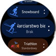 Dyscypliny sportowe wspierane przez Huawei Watch GT 6 Pr