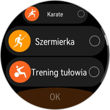 Dyscypliny sportowe wspierane przez Huawei Watch GT 6 Pr