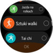 Dyscypliny sportowe wspierane przez Huawei Watch GT 6 Pr