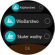 Dyscypliny sportowe wspierane przez Huawei Watch GT 6 Pr