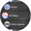 Menu w formie listy albo zasobnika z ikonami