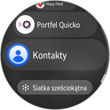 Menu w formie listy albo zasobnika z ikonami