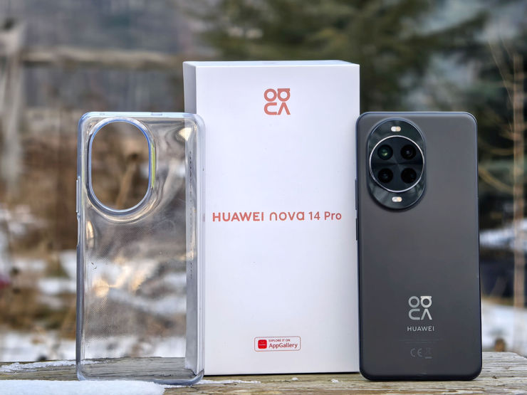 Huawei Nova 14 Pro z pudełkiem i silikonem