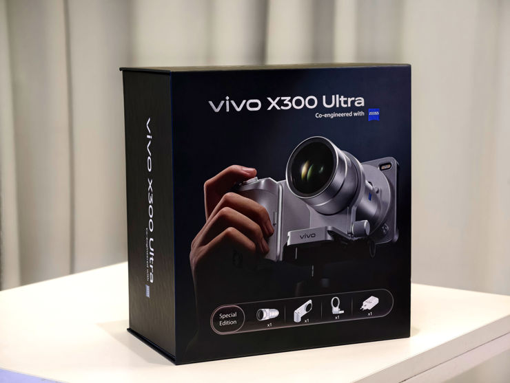 Vivo X300 Ultra, zestaw z telekonwerterem