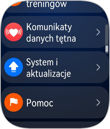 Huawei Watch Fit 5 Pro - elementy interfejsu