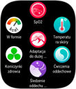 Huawei Watch Fit 5 Pro - elementy interfejsu