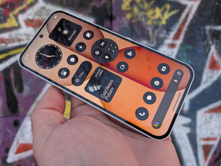 Nothing Phone (4a) - ekran i interfejs