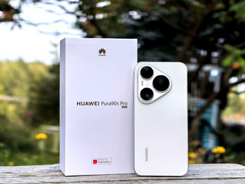 HUAWEI Pura 90s Pro i HUAWEI Pura 90s Pro Max z obu stron