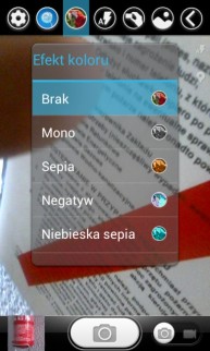 Interfejs aparatu