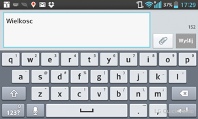 Klawiatura LG L5