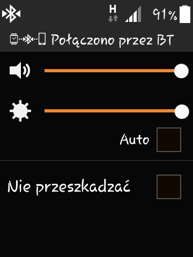 Powiadomienia i pasek stanu