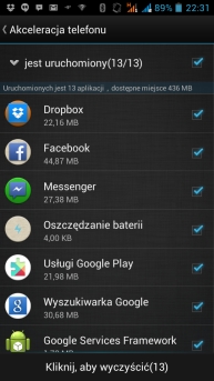 Optymalizacja systemu operacyjnego myPhone'a Next
