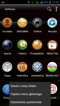 System operacyjny myPhone'a Next