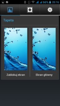 Interfejs Acera Liquid E2 Interfejs Acera Liquid E2