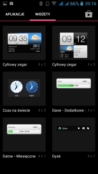 Interfejs Acera Liquid E2