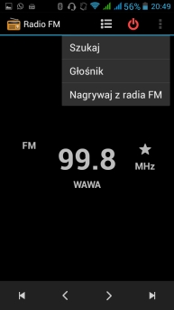 Interfejs Acera Liquid E2