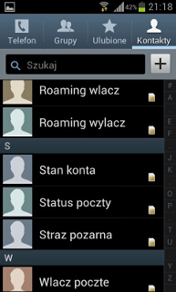 Kontakty