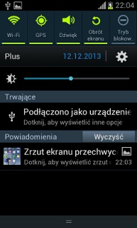 Pasek powiadomień