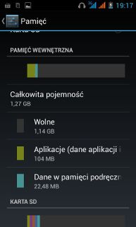 Pamięć wewnętrzna Pamięć wewnętrzna