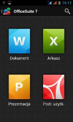 Aplikacja OfficeSuite 7 Aplikacja OfficeSuite 7