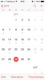 Interfejs iOS7
