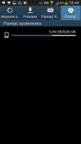 Menu Samsunga Galaxy S4 mini LTE