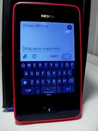 Klawiatura QWERTY w układzie pionowym
