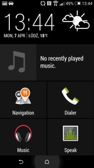 Interface des HTC One M8 Interface des HTC One M8