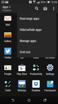 Interface des HTC One M8 Interface des HTC One M8
